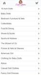 Mobile Screenshot of dollcollectorsgallery.com
